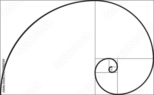 The Golden Ratio vector Illustrator