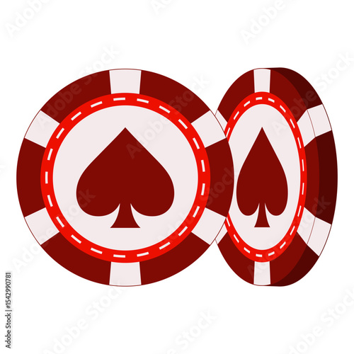 Casino Chips Flat