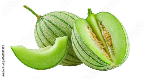 Green Melon Sliced Studio