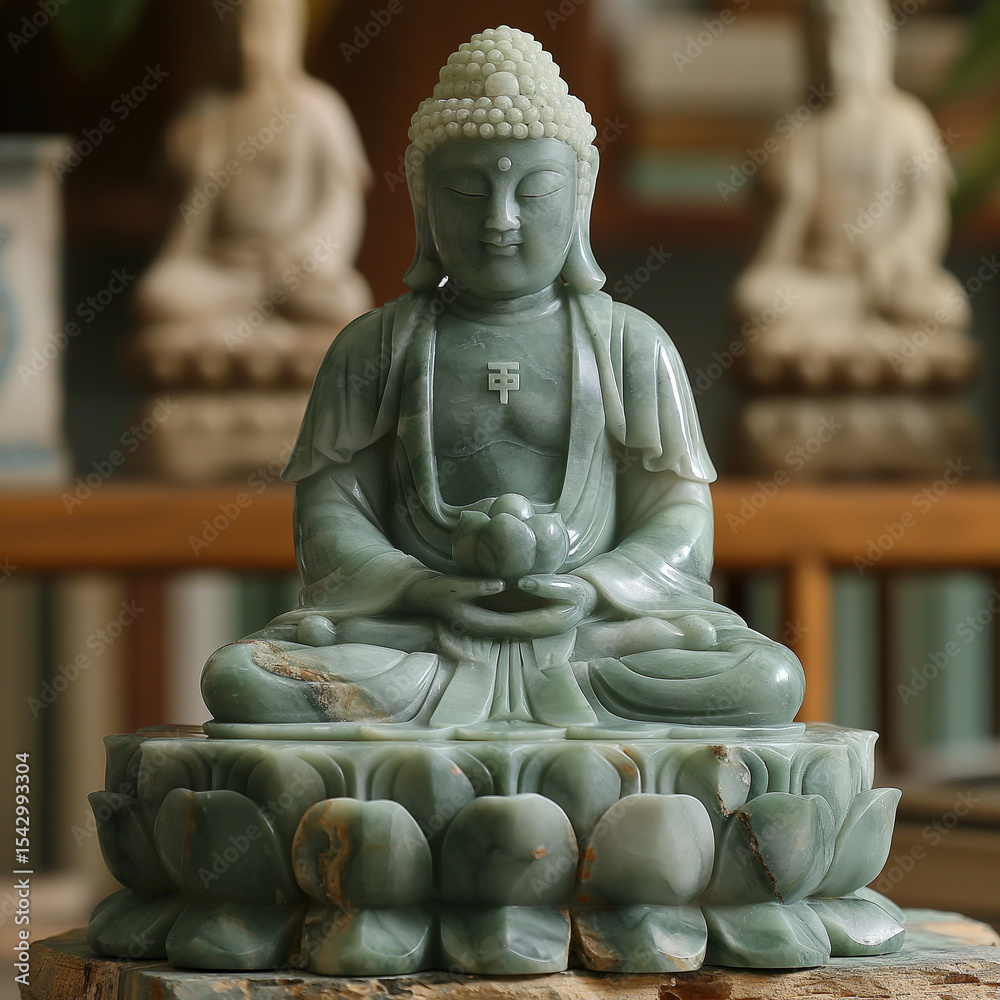 Fototapeta premium Jade Budha Temple