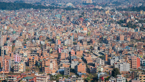 Kathmandu city from above