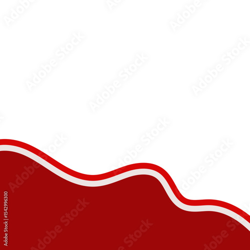Indonesia Flag Footer