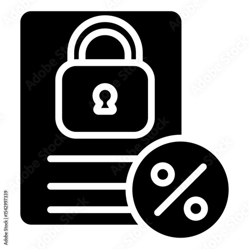 Fixed Interest Rate Icon
