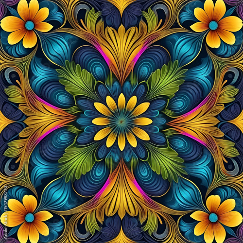 Fabulous multicolored pattern. You can use it for invitations, notebook covers, phone case, postcards, cards. Artwork for creative design and art.