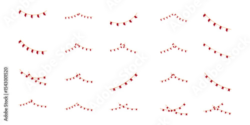 Indonesia Bunting Flag Decoration