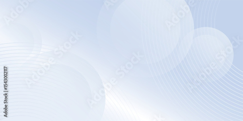 Abstract blue modern background with circle elements. Digital technology simple good art vector