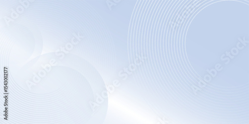 Abstract blue modern background with circle elements. Digital technology simple good art