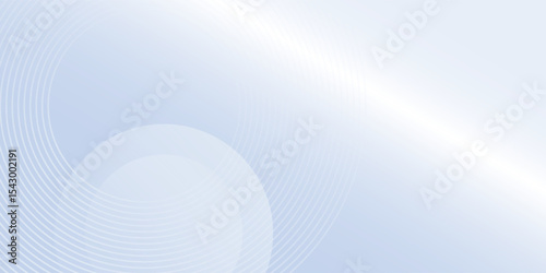 Abstract blue modern background with circle elements. Digital technology simple
