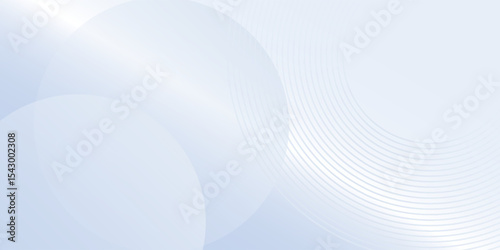 Abstract blue modern background with circle elements. Digital technology