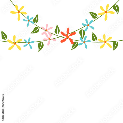 Spring Bunting Flower