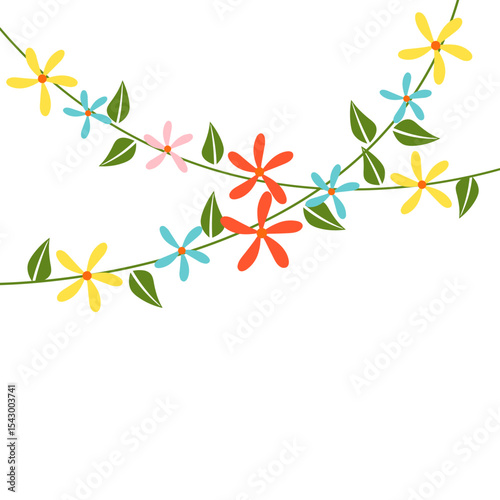 Spring Bunting Flower