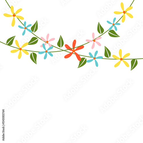 Spring Bunting Flower