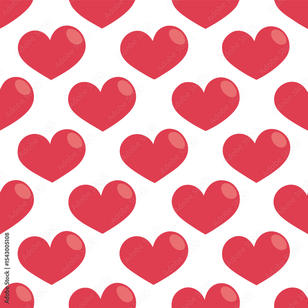 Valentine hearts repeat Valentine hearts repeat