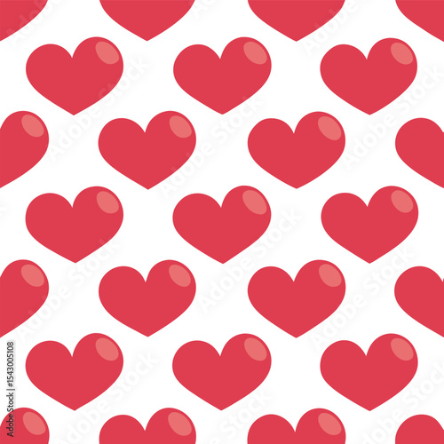 Valentine hearts repeat