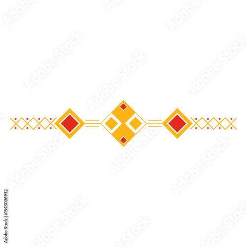 Ethnic  Border Decorative