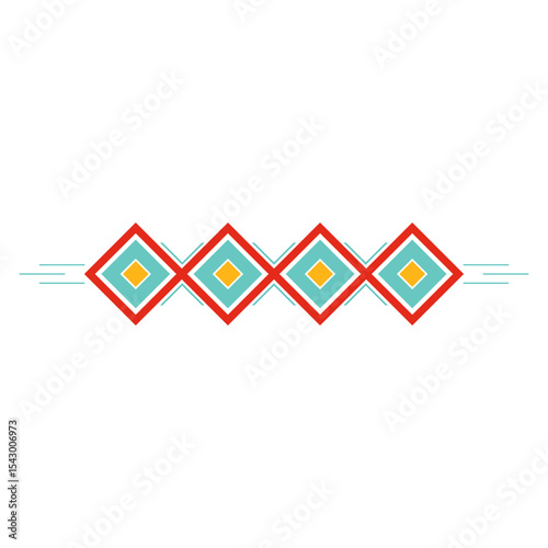 Ethnic  Border Decorative