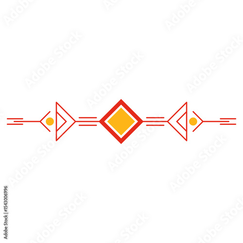 Ethnic  Border Decorative