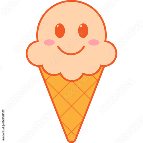 Ice Cream Cone Character