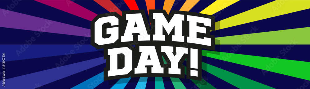 Fototapeta premium Game day