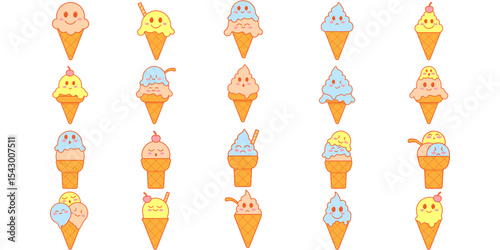 Ice Cream Cone Character