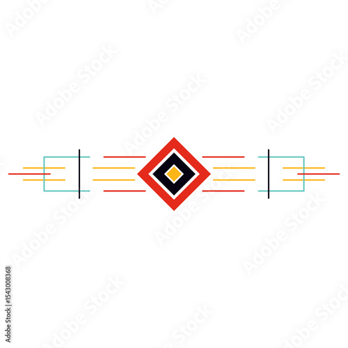 Ethnic  Border Decorative