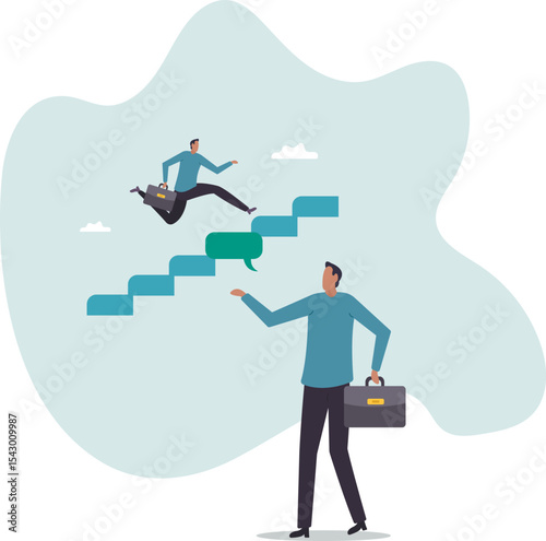 Expert advice or intelligence information to solve business problem, professional consultant or support giving solution.character for design.