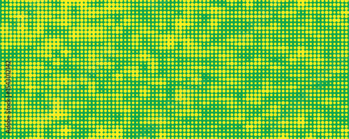 Dots halftone yellow green color pattern gradient texture background.