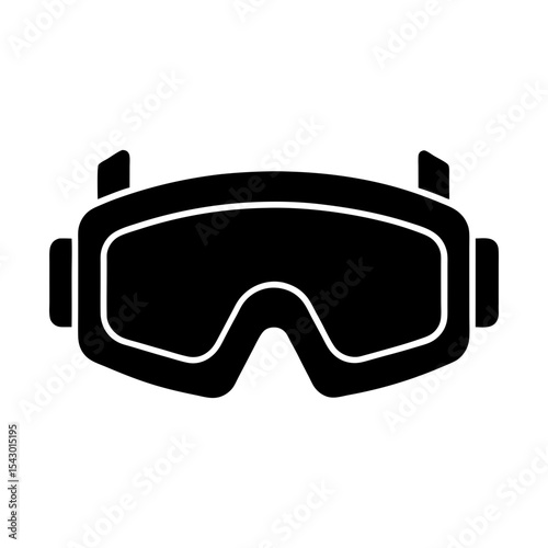 Explore vr headset goggles virtual reality glasses augmented reality device silhouette