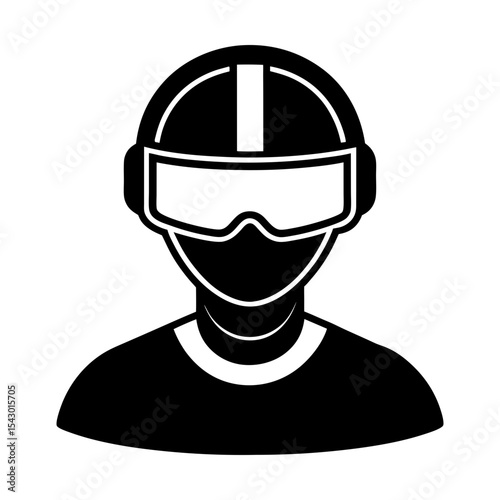 Virtual reality gamer esports avatar metaverse vr gaming competition user silhouette