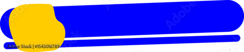 title banner half ellipse front