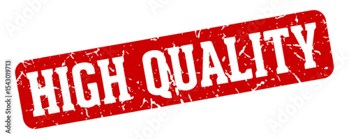 high quality rectangular sign. high quality stamp
