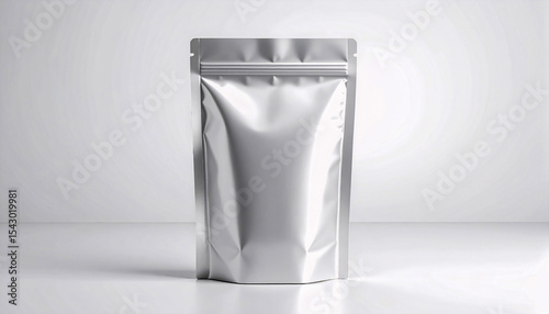 Blank Aluminum Foil Zipper Bag