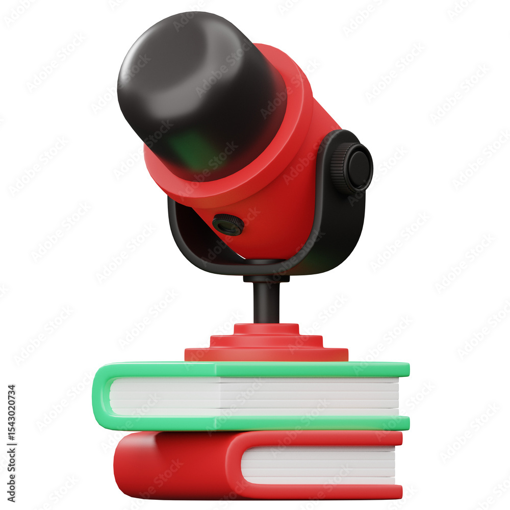 Fototapeta premium 3D Academic Talk Icon