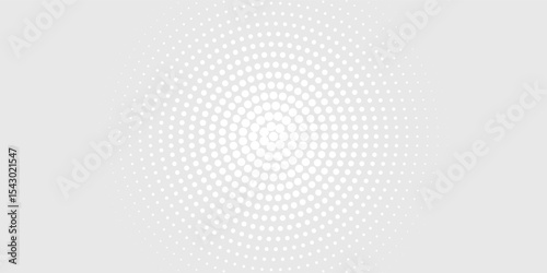 Dot white gray wave light technology texture background. Abstract big data digital concept. vector ilustration