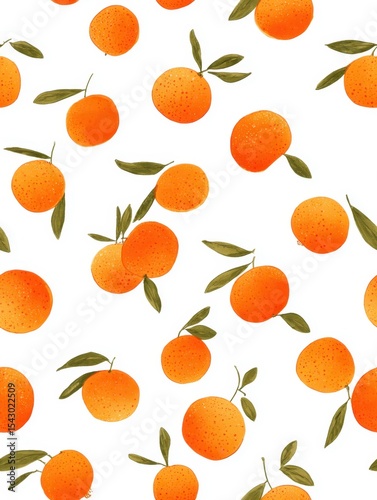 seamless pattern with fruits
