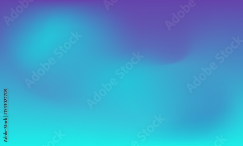 Smooth blue teal and purple gradient background