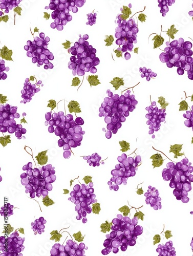 seamless pattern with fruits