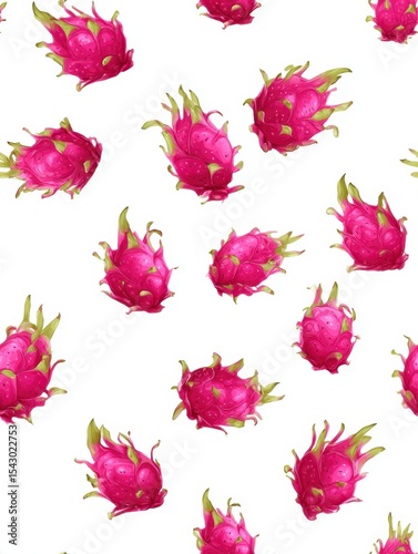 seamless pattern with fruits