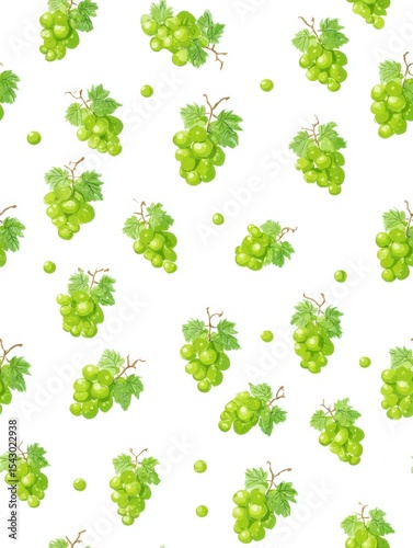 seamless pattern with fruits