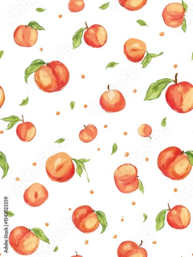 seamless pattern with fruits