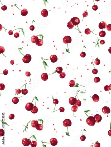 seamless pattern with fruits