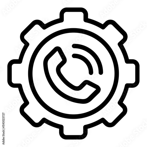 setting icon line