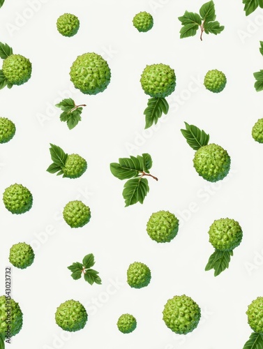 seamless pattern with fruits