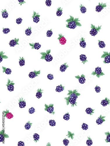 seamless pattern with fruits