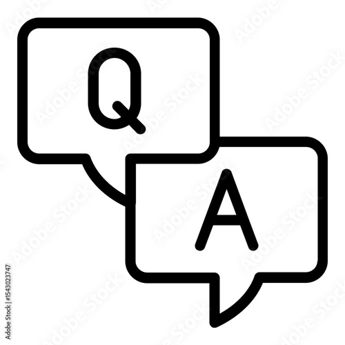 qa icon line