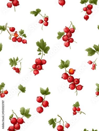 seamless pattern with fruits