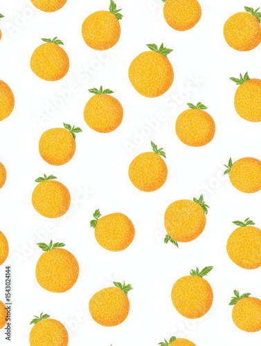 seamless pattern with fruits