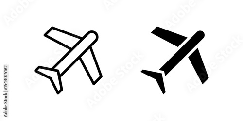 Travel Icon Set perfect for journey or vacation themed graphics.