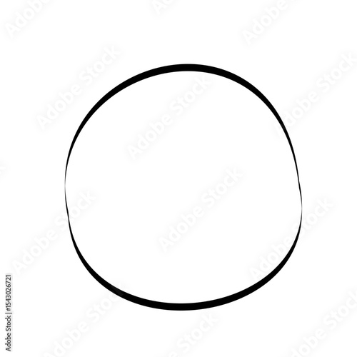 手描きのあしらい_テキスト背景_線画｜Hand-drawn Decorative Elements_Text Background_Line Art