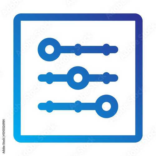 Settings panel window with multiple layers or configuration options.